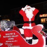 Annual Santa Sleigh Runs by Maltby and Rother Valley Lions