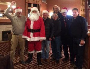 Santa with Maltby and Rother Valley Lions