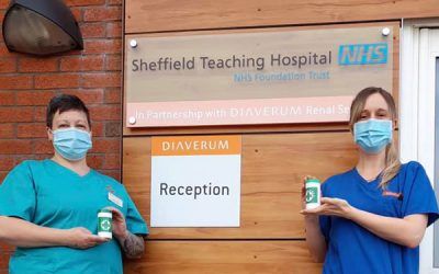 MRVL deliver 100 Message in a Bottle’s to Rotherham Hospital